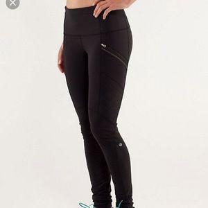 Lululemon Toasty Tech Running Leggings